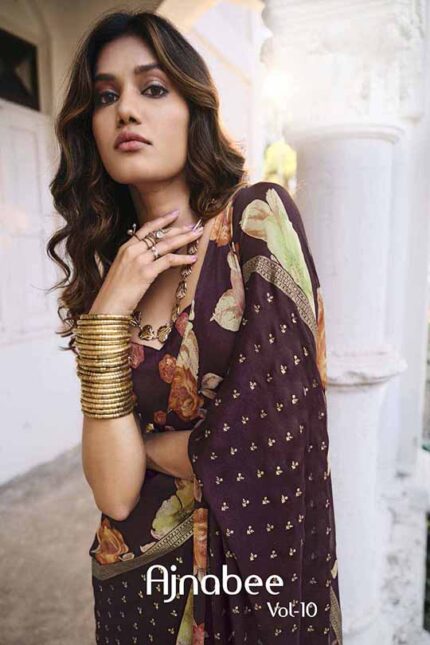 Creva Moss Saree