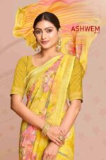 Dull Moss Saree