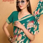 Dull Moss Saree