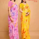 Dull Moss Saree