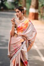 Satin Saree
