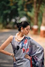 Satin Saree