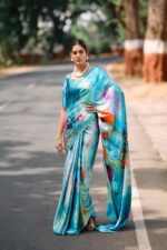 Satin Saree