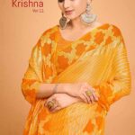 Chiffon Brasso Saree