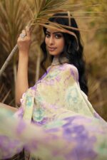 Purple Brasso Saree