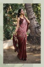 Maroon Soft Silk Saree