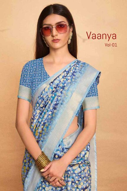 Crystal Dobby saree