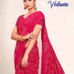 Gerogette Saree