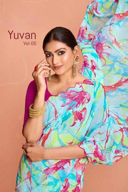 Gerogette Saree