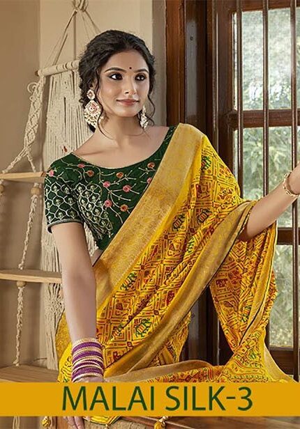 Soft Silk-Jequard Sarees