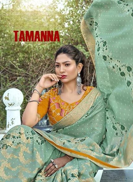 Soft reshmi cotton jequard Saree
